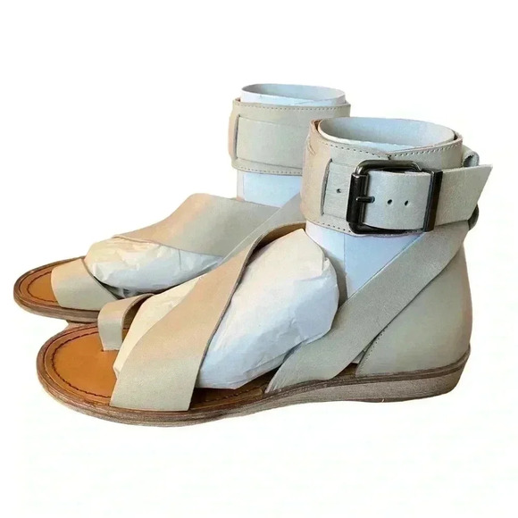 Free People Shoes - Free People Vale Valee Boot Sandal in Bone Size 7 (37 EU)